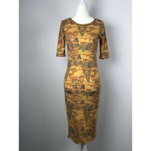 LuLaRoe Simply Comfortable Print Stretch Bodycon Dress